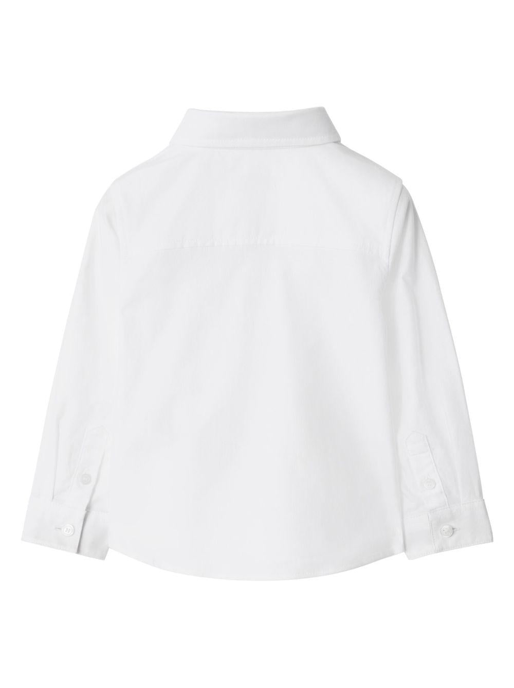 Camicia bianca per neonato 8121251 A1464 Burberry Kids 