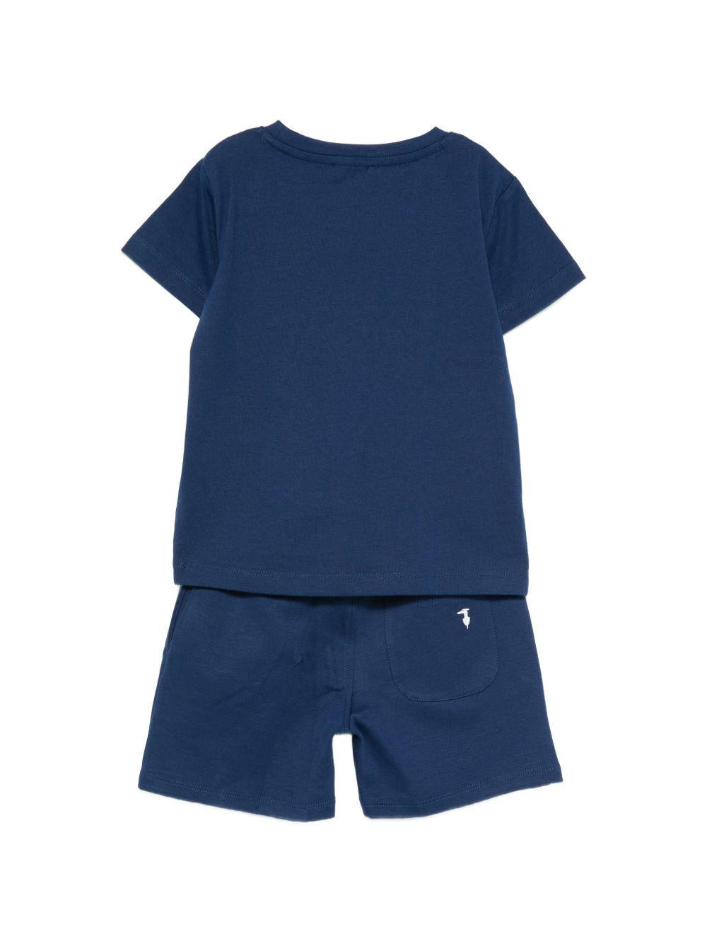 Completo blu per bambino TIP26008CJK BLU Trussardi Kids 