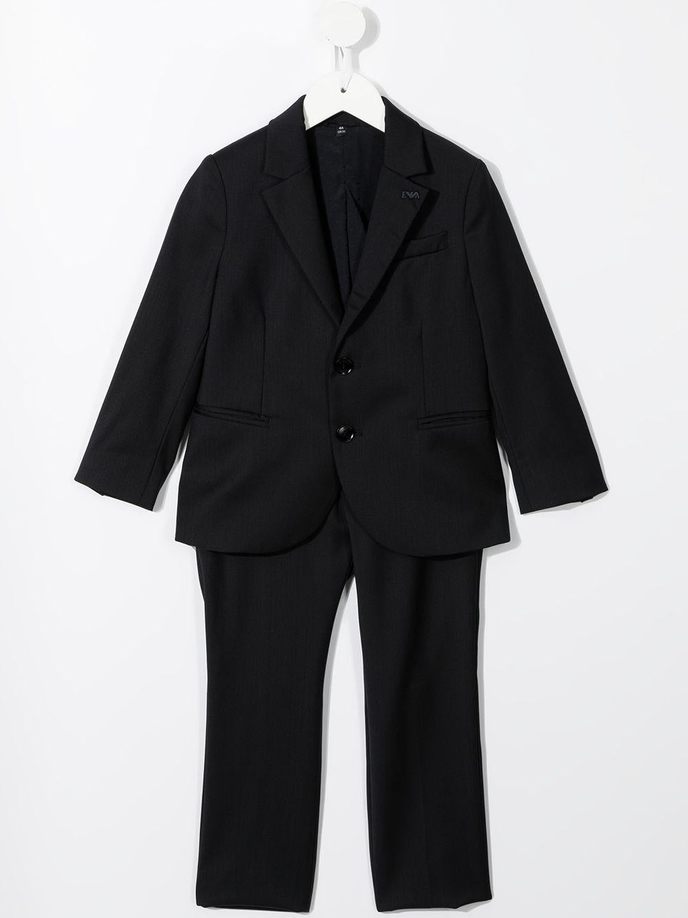 Completo elegante blu per bambino 8N4V024N5IZ 0958 Emporio Armani Kids 