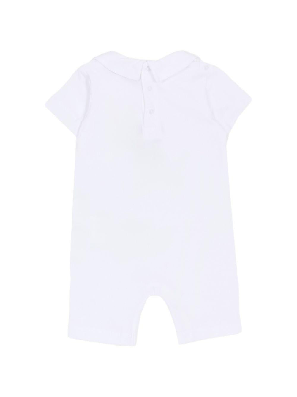 Tutina bianca per neonato MUT04MLAA03 10101 Moschino Kids 