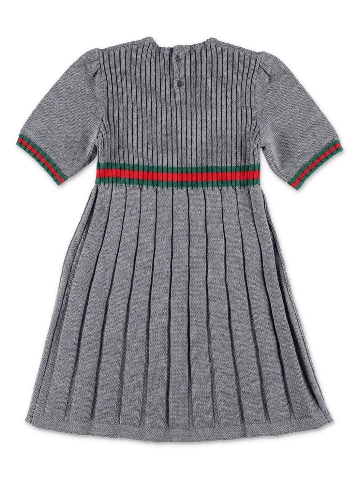 Abito grigio per bambina