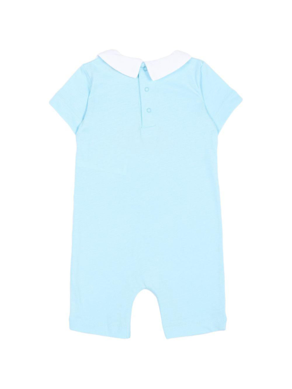 Tutina azzurra per neonato MNY03YLAA03 40304 Moschino Kids 