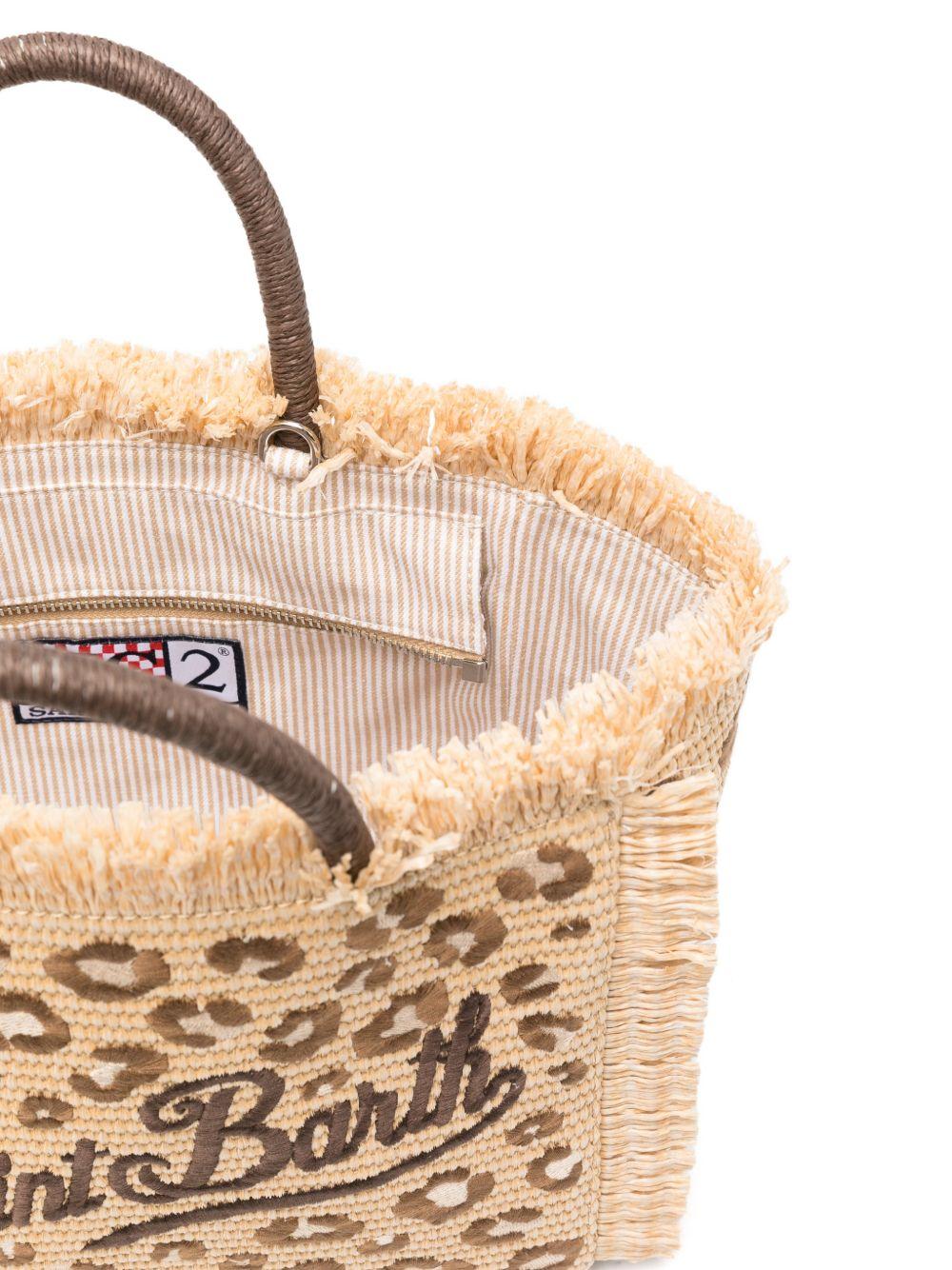 Borsa leopardata beige per bambina COL0017 00349L MC2 Saint Barth Kids 