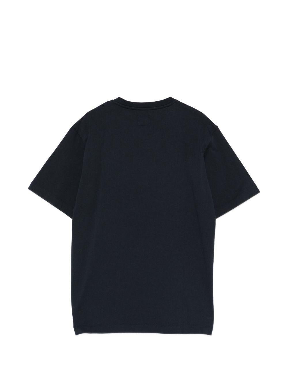 T-shirt blu eclissi per bambino CMM00SLAA17 41150 C.P Company Kids 