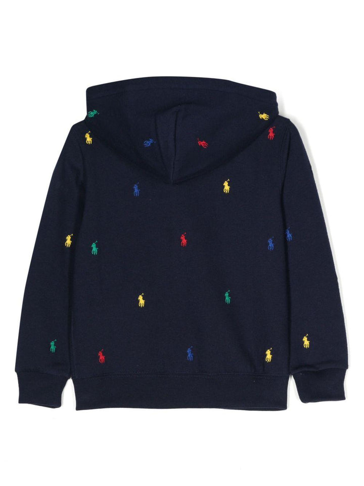 Felpa blu navy per bambino 322846209 007 Ralph Lauren Kids 