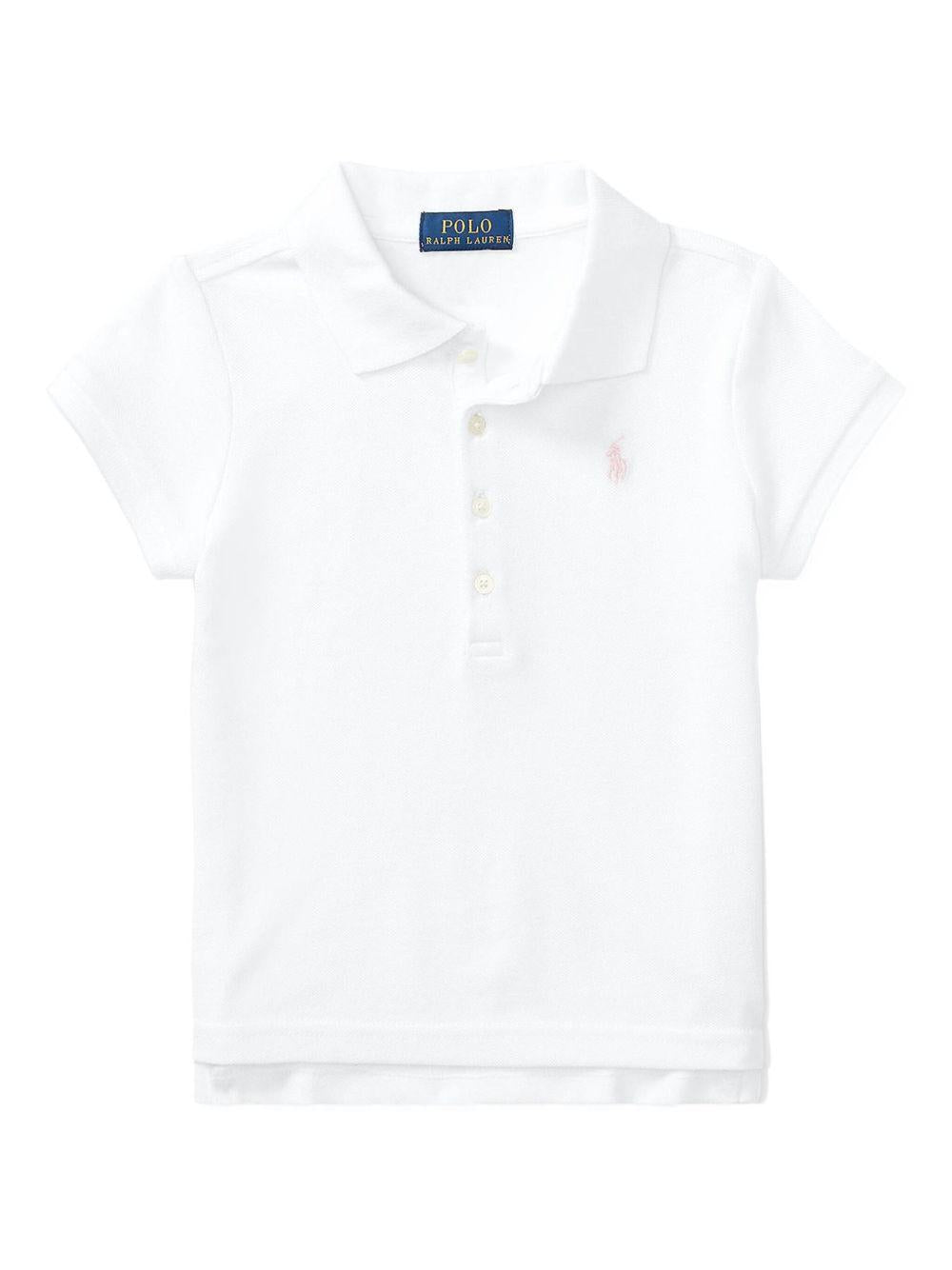 Polo bianca per bambina 313573242 005 Ralph Lauren Kids 