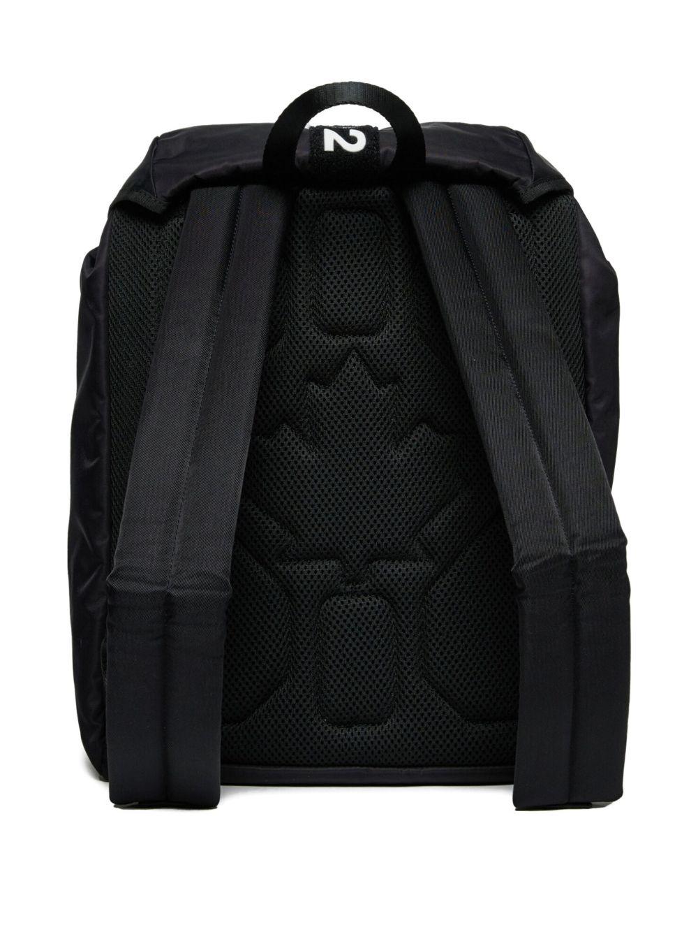 Zaino nero per bambino DQ3125D0A3M DQ900 Dsquared2 Kids 