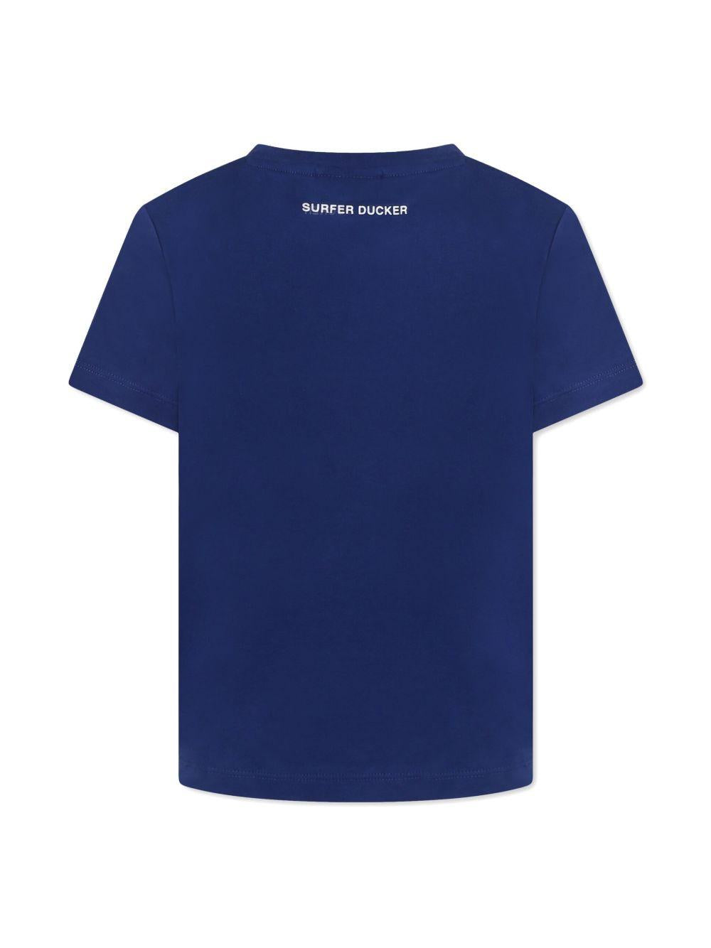 T-shirt blu per bambino