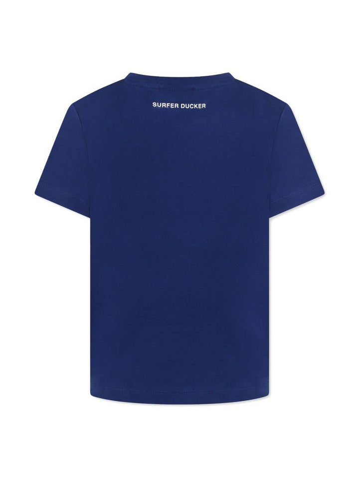 T-shirt blu per bambino