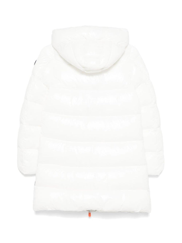 Giubbotto bianco per bambina di Save the Duck Kids