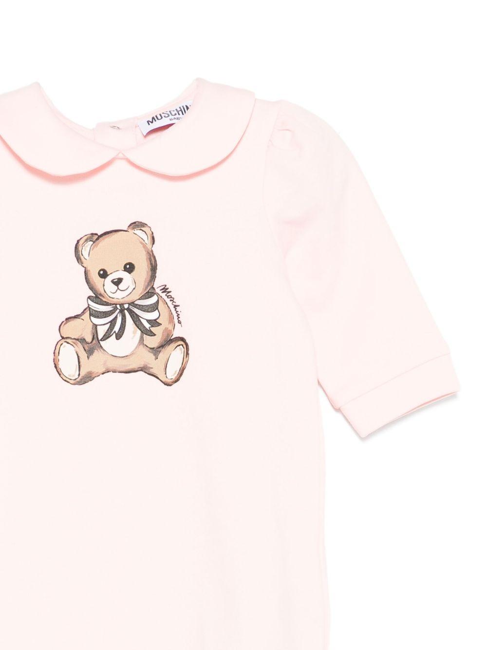 Tutina rosa per neonata MDT01ALDA16 50209 Moschino Kids 