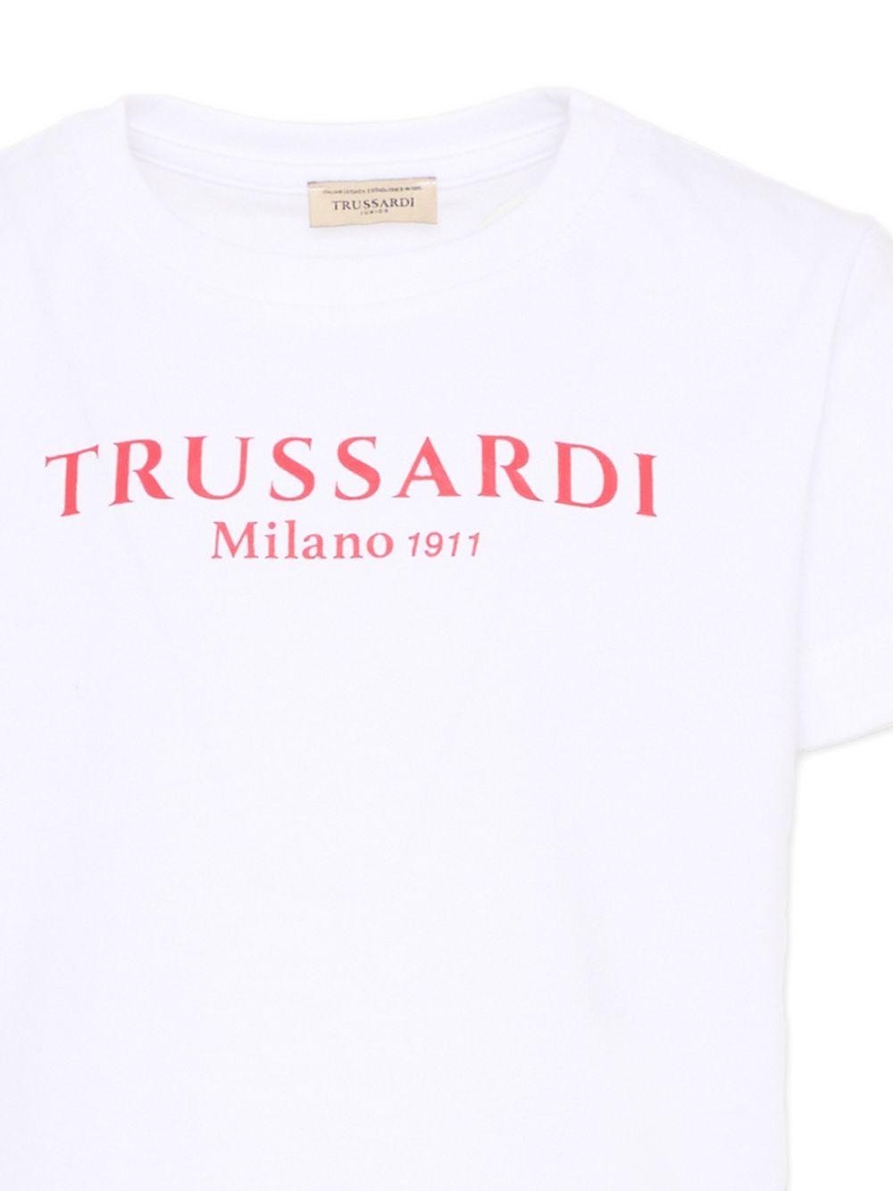 Completo bianco/blu per bambino TIP26008K WHIBLU Trussardi Kids 