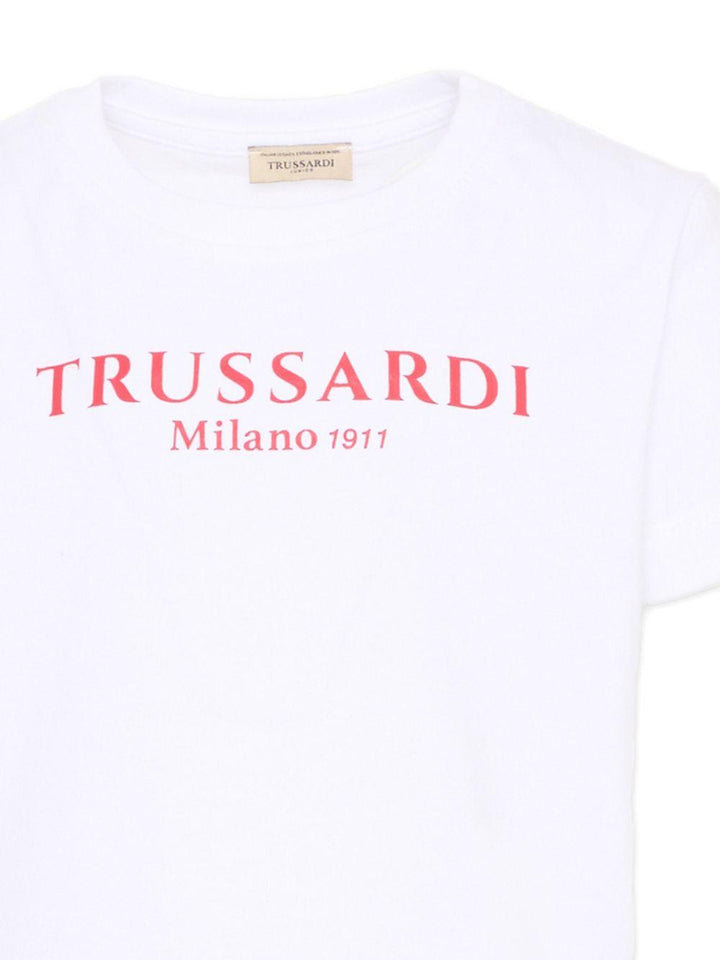 Completo bianco/blu per bambino TIP26008K WHIBLU Trussardi Kids 