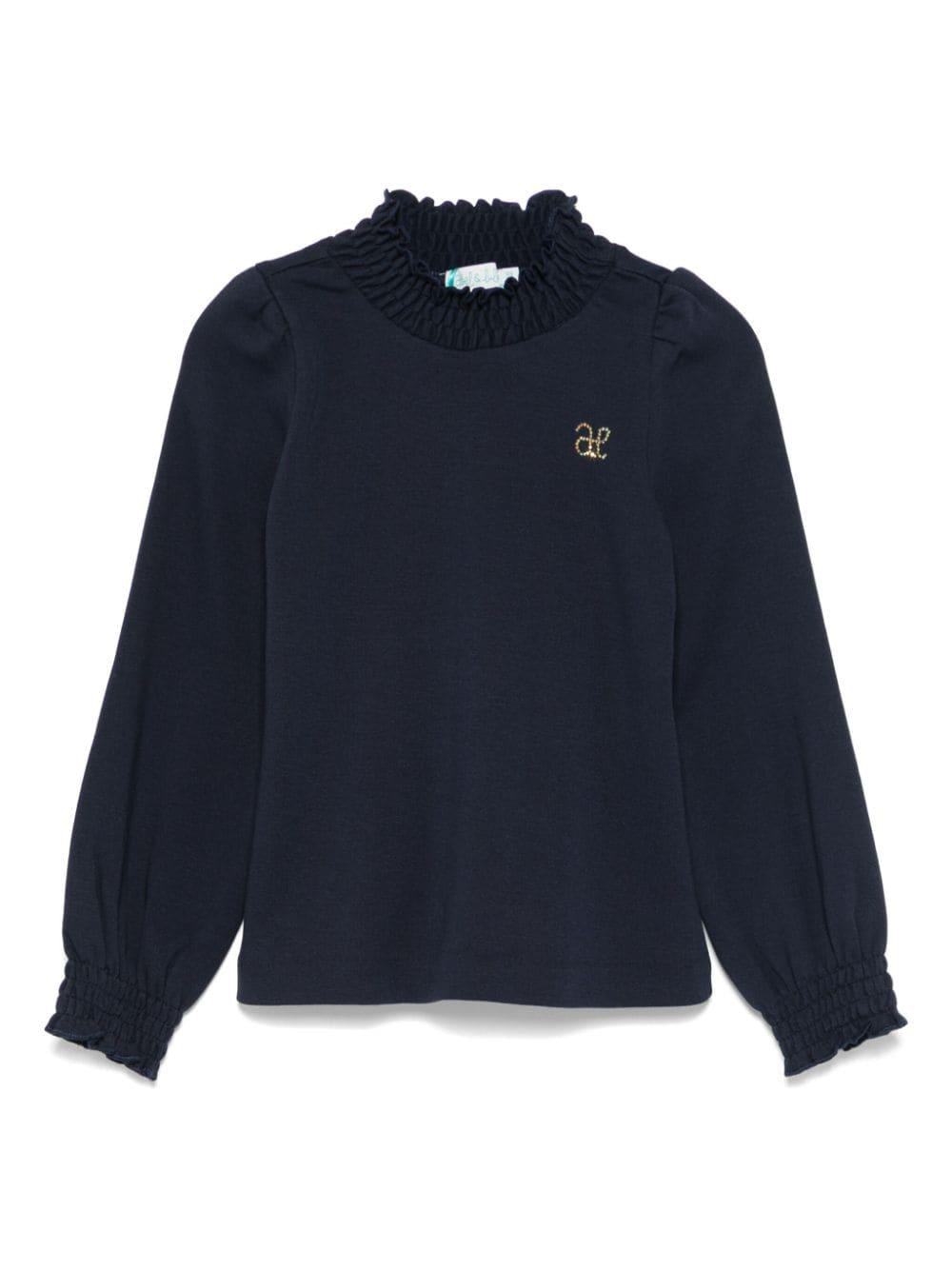 Navy Blue T-Shirt for Girls