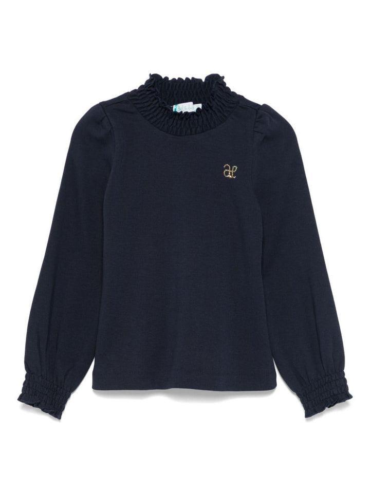 Navy Blue T-Shirt for Girls