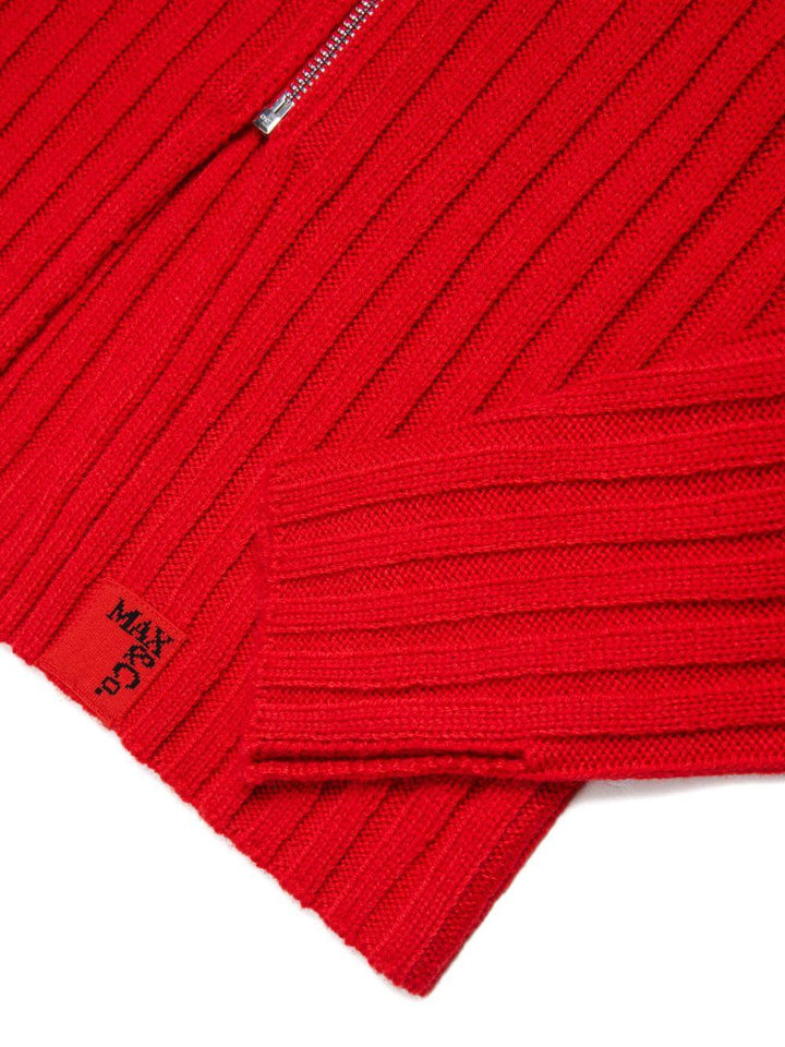 Maglione rosso per bambina MX0238MX00F MX400 Max&co Kids 