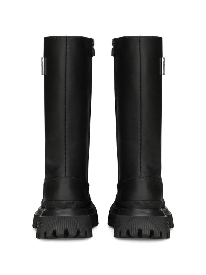 Stivali neri per bambina D11213A3444 80999 Dolce & Gabbana Kids 