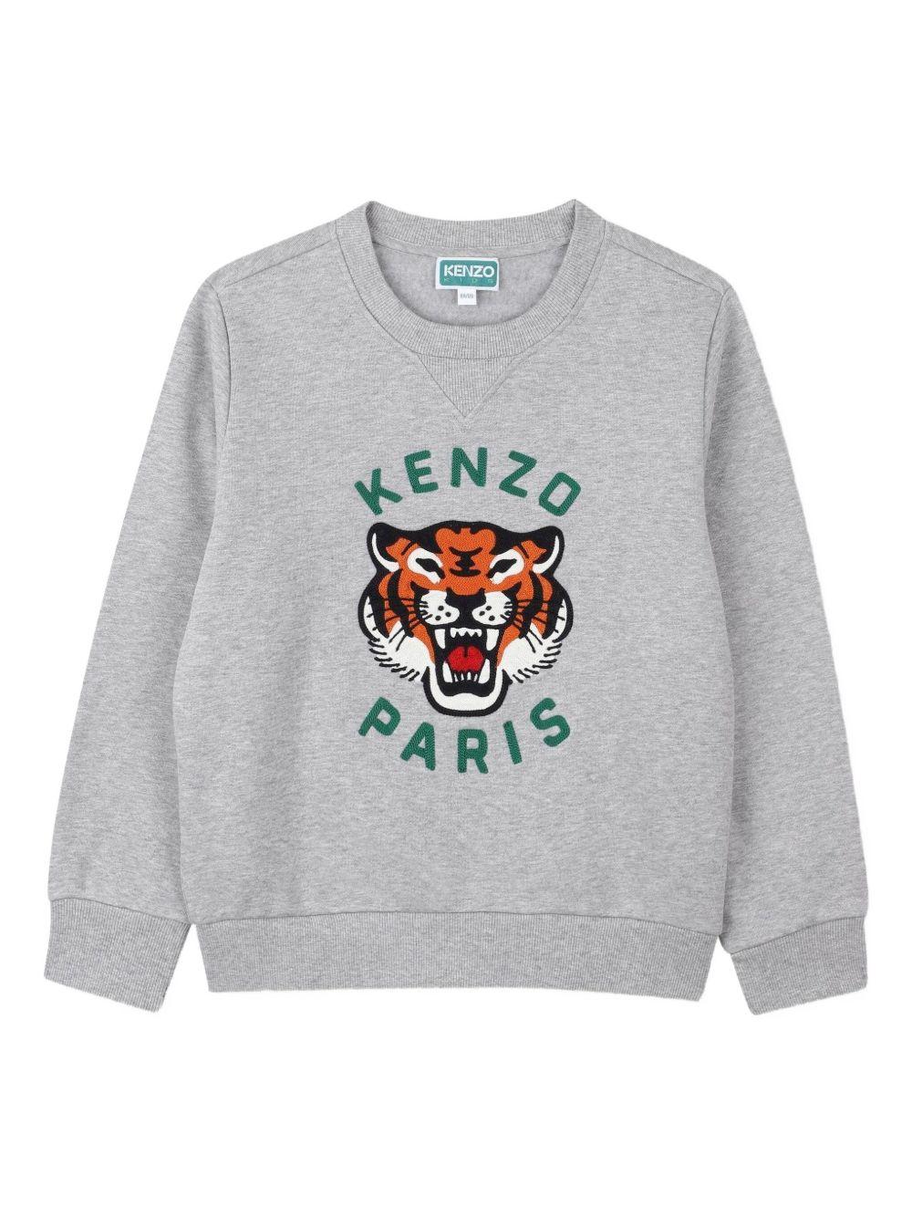 Felpa grigia per bambino K61509 A55 Kenzo Kids 