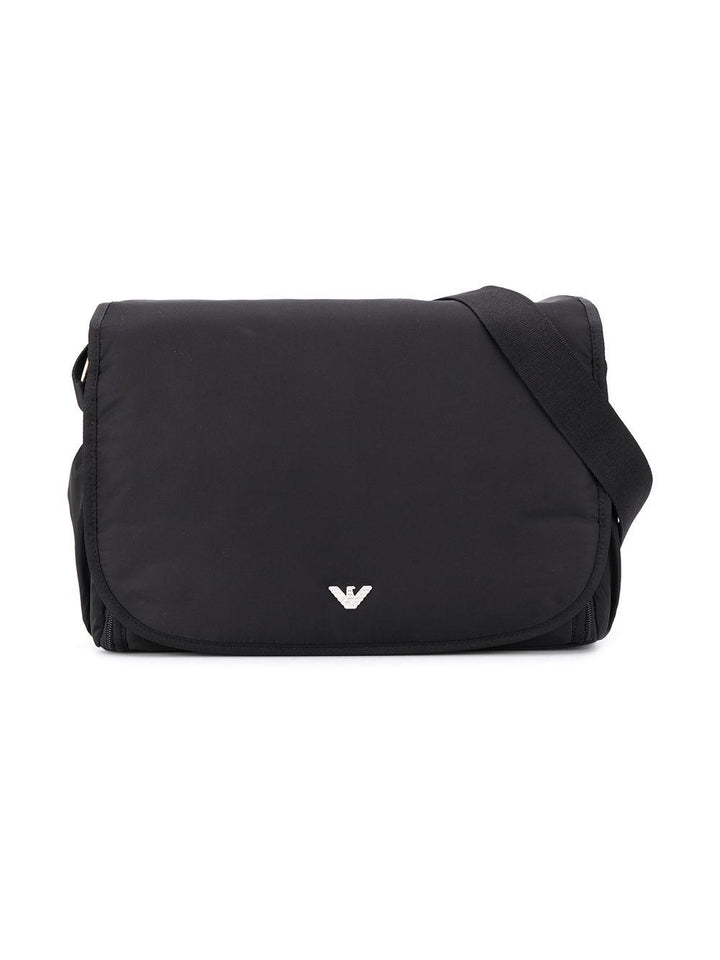 Borsa mamma in tessuto nera 402145CC904 00020 Emporio Armani Kids 