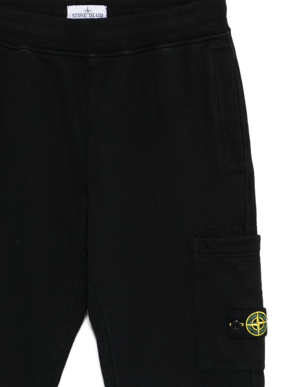 Pantalone nero per bambino 66200001S0A20 V0029 Stone Island Kids 