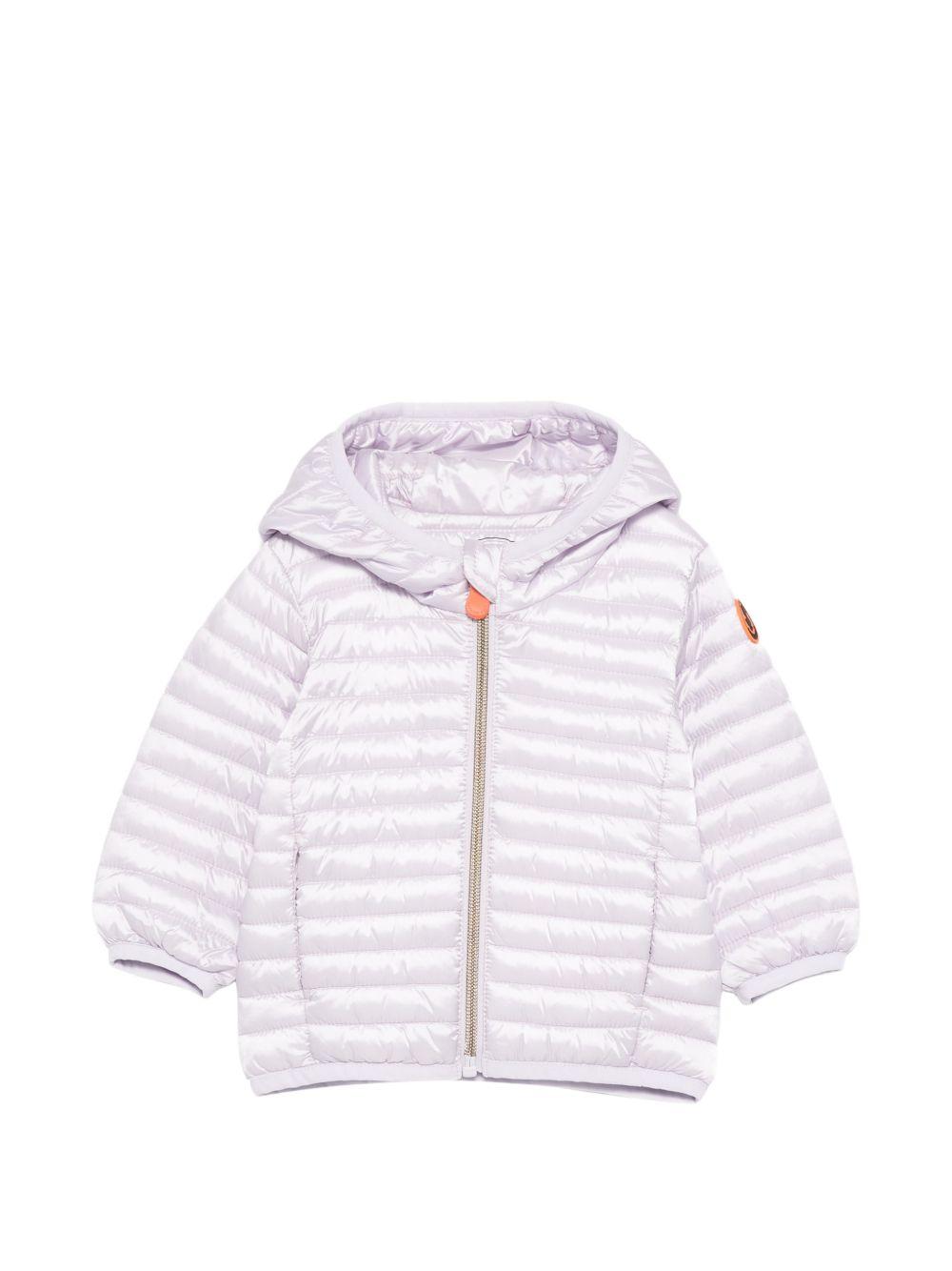 Giubbotto lilla per neonata I30005GIRIS22 80048 Save The Duck Kids 