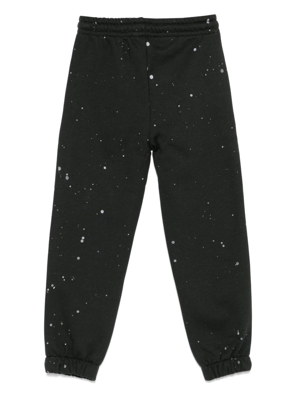 Pantalone nero per bambino F5MSJBFP252 MS040 Msgm Kids 