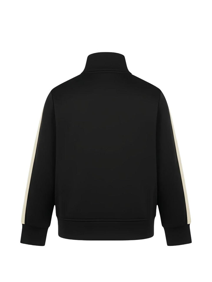Felpa nera per bambino PBBD002S26FAB001 110 Palm Angels Kids 