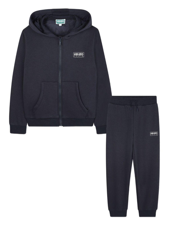 Completo sportivo blu navy per bambino K61468 845 Kenzo Kids 