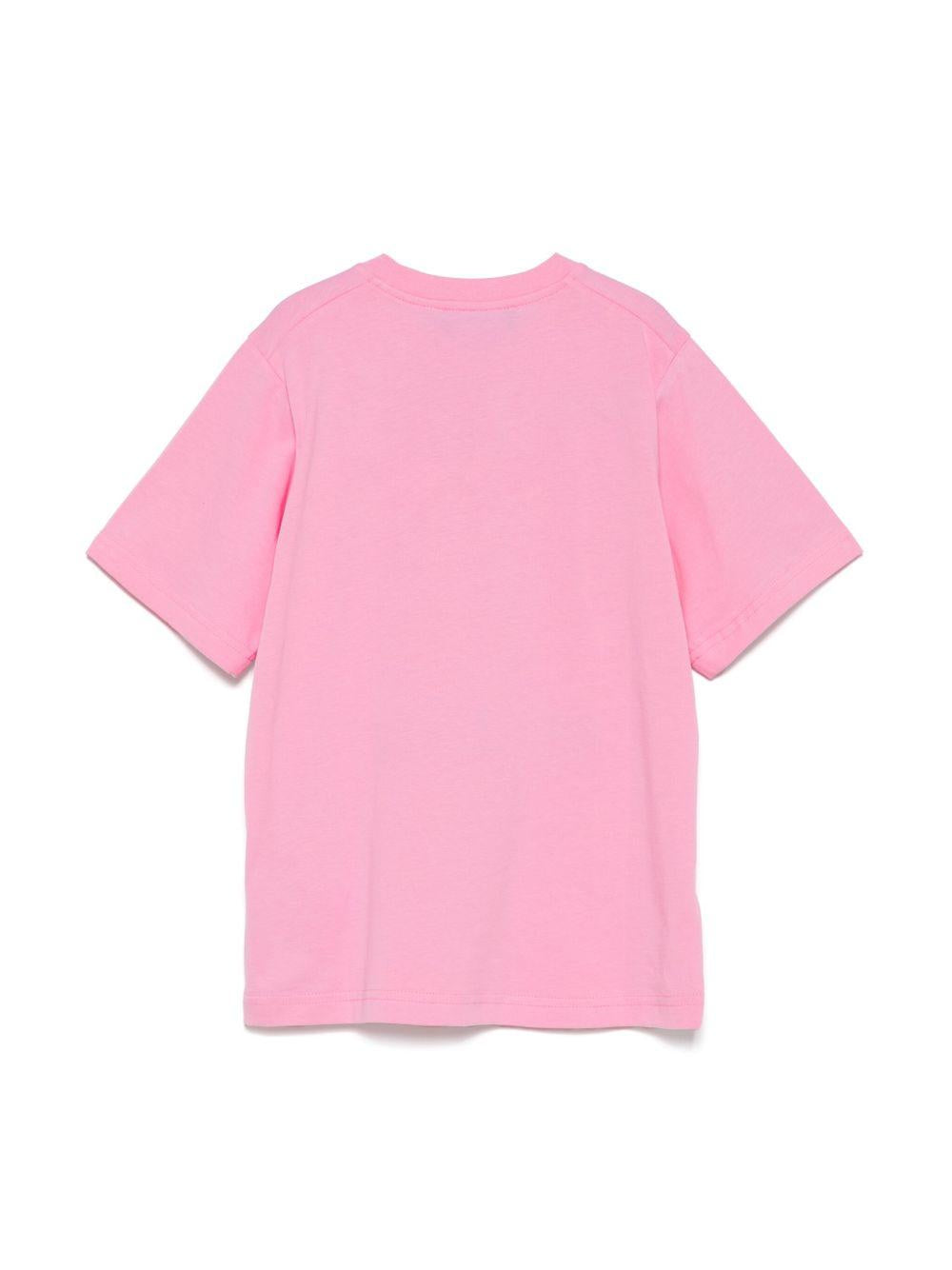 T-shirt rosa cipria per bambina