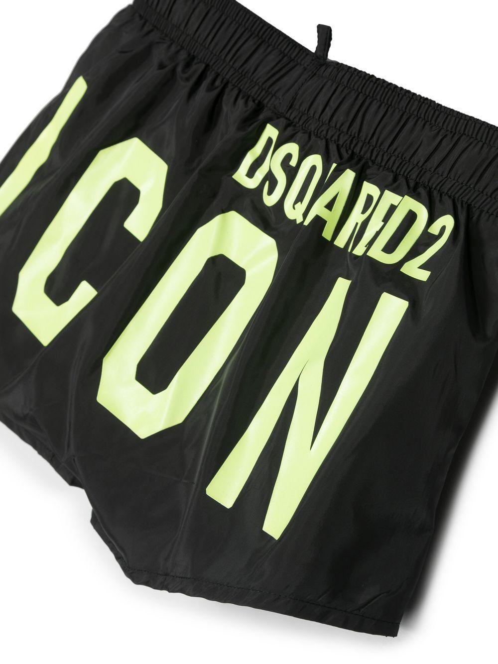 Pantaloncino da bagno nero per bambino DQ1708D00QK DQ90K Dsquared2 Kids 