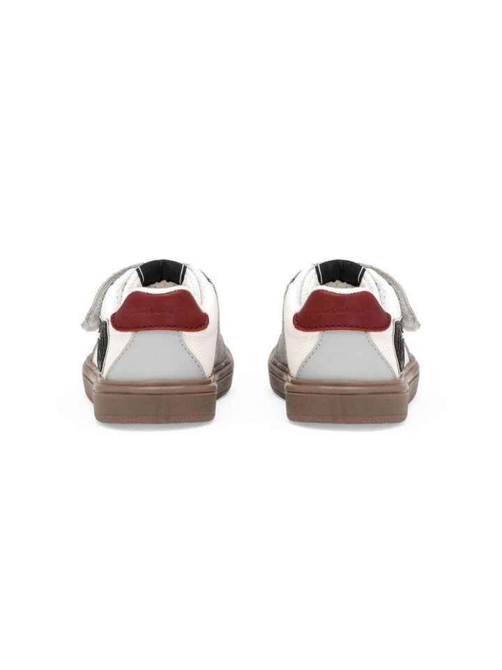 Multicolored leather sneakers for kids
