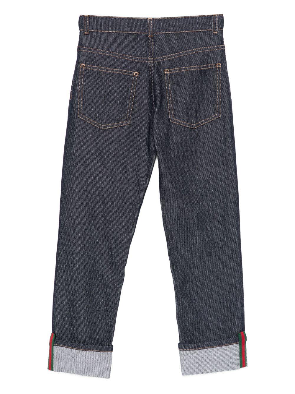 Jeans blu per bambino 826644XDDCE 4759 Gucci Kids 