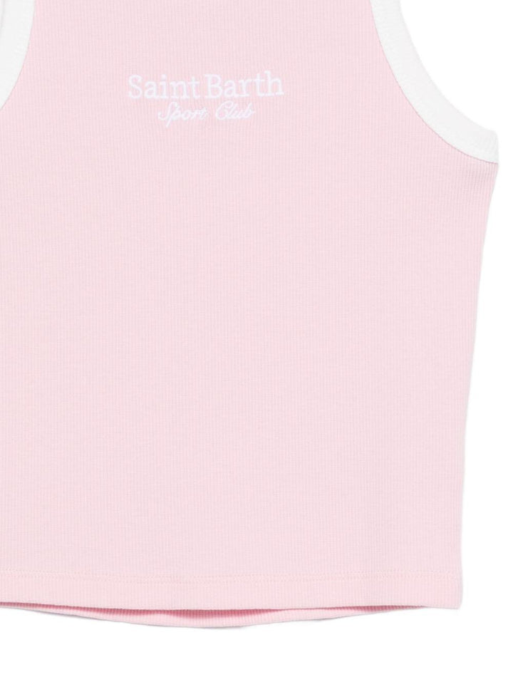 T-shirt rosa per bambina BLUE002 02360L MC2 Saint Barth Kids 