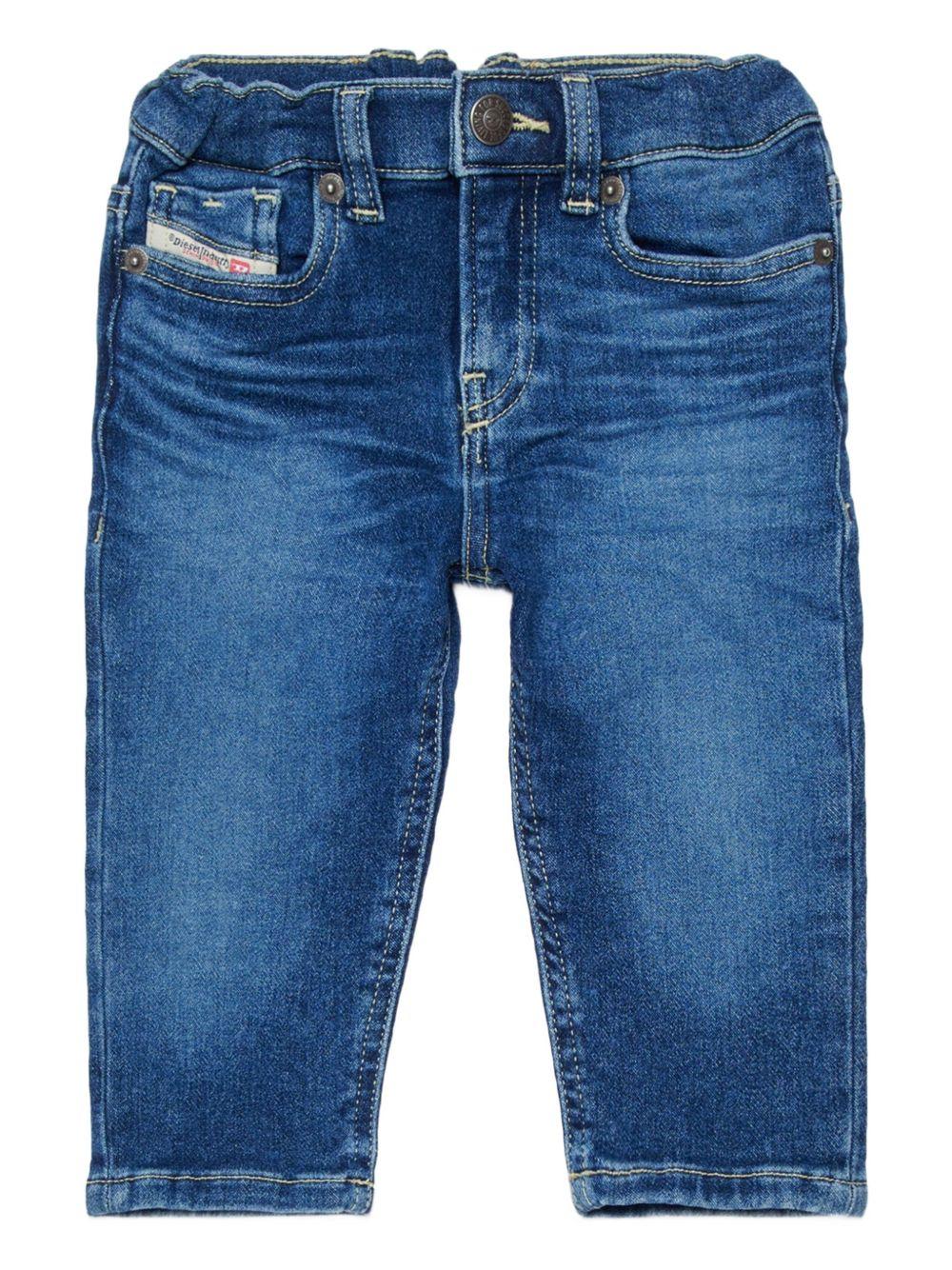 Jeans blu per neonato K00322KXBR0 K01 Diesel Kids 