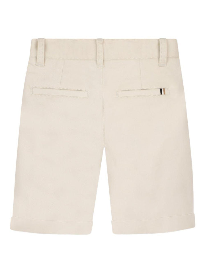 Bermuda bianco sporco per bambino J52921 21C Boss Kids 