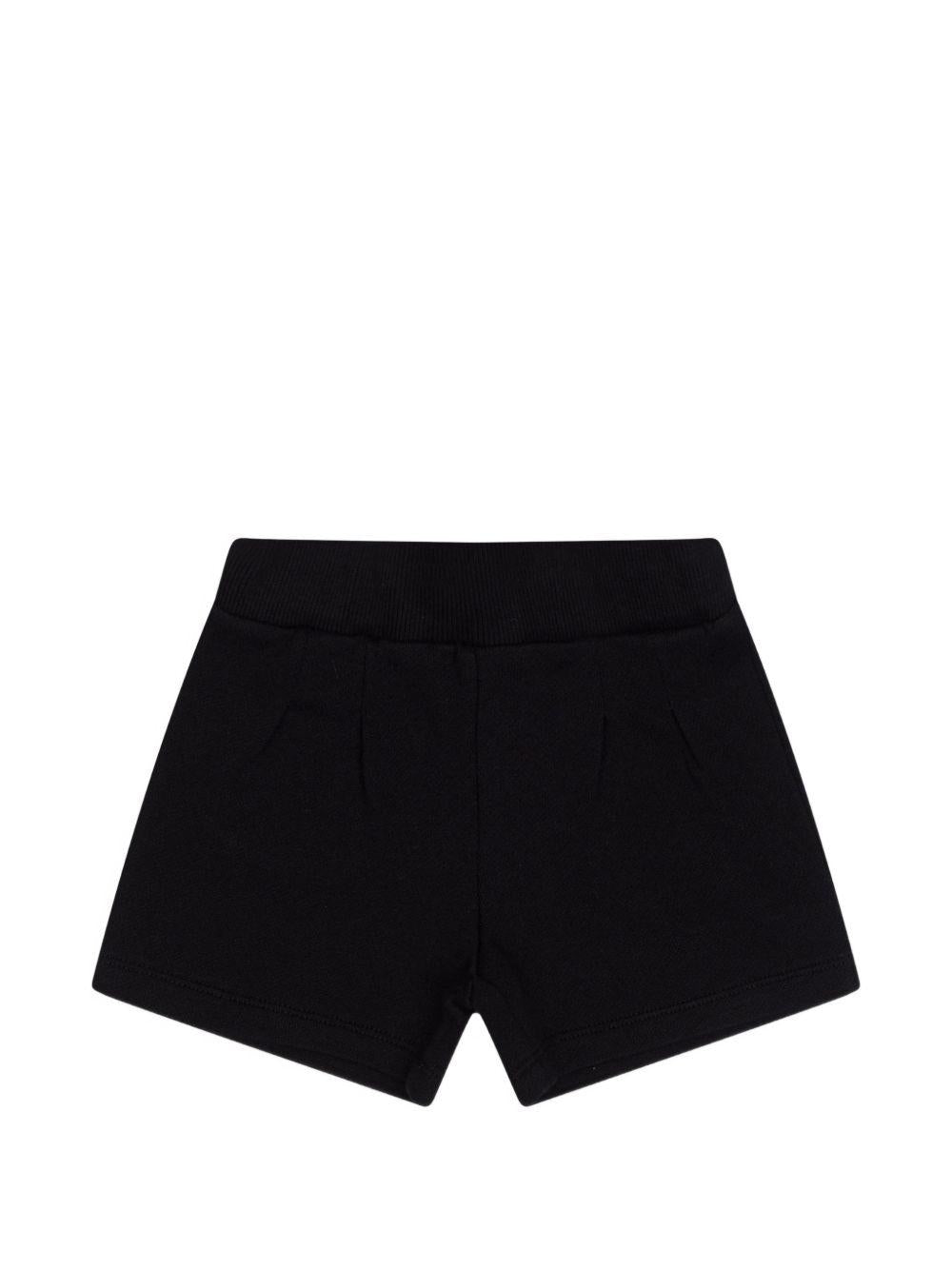 Bermuda nera per neonato BY6539Z3183 930 Balmain Kids 