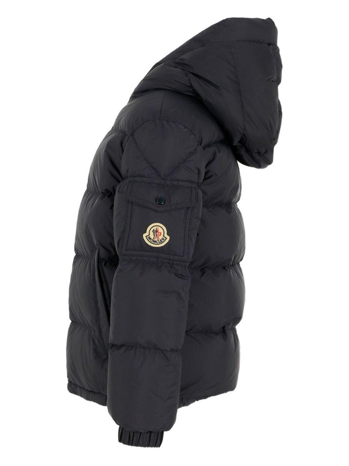 Giubbotto blu per bambino 9541A0008153A5E 742 Moncler Kids 