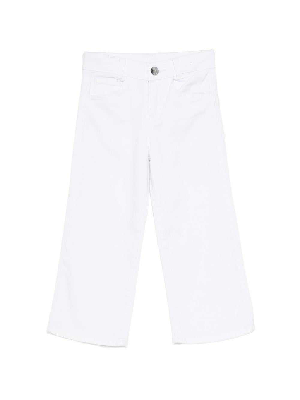 Pantalone bianco per bambina KA6003T3941 10601 Liu Jo 