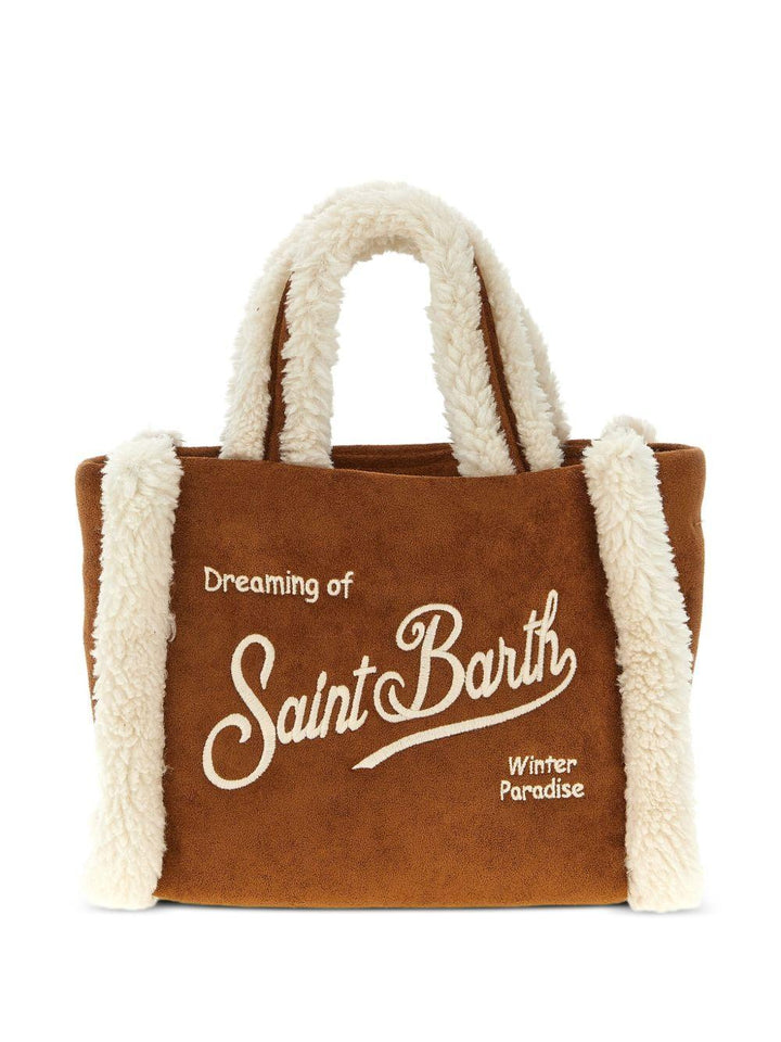 Borsa marrone per bambina VAMI020 00486I MC2 Saint Barth Kids 