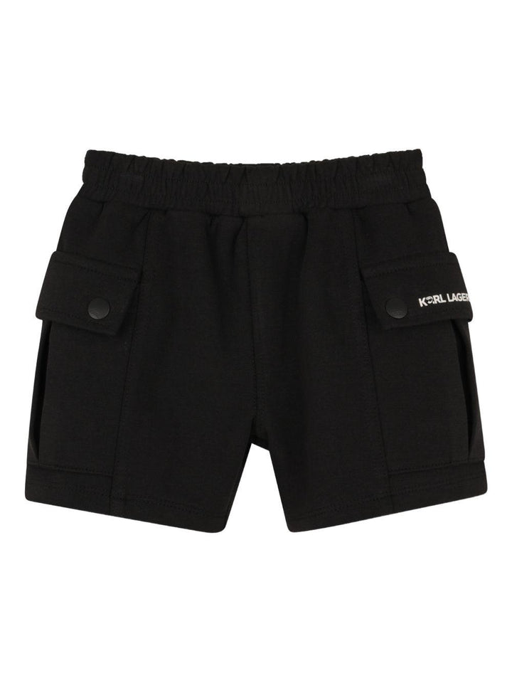 Completo blu/nero per neonato Z31070 77X Karl Lagerfeld Kids 