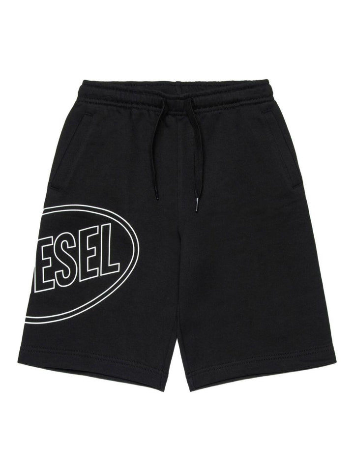 Bermuda nera per bambino J026760GEAD K900 Diesel Kids 