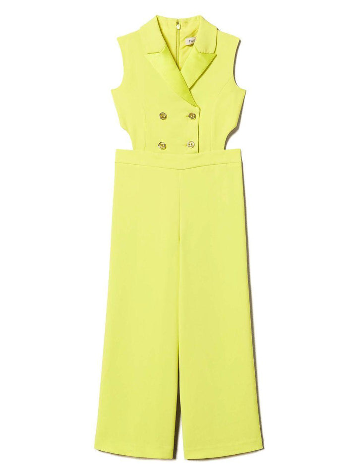 Tuta giallo fluorescente per bambina