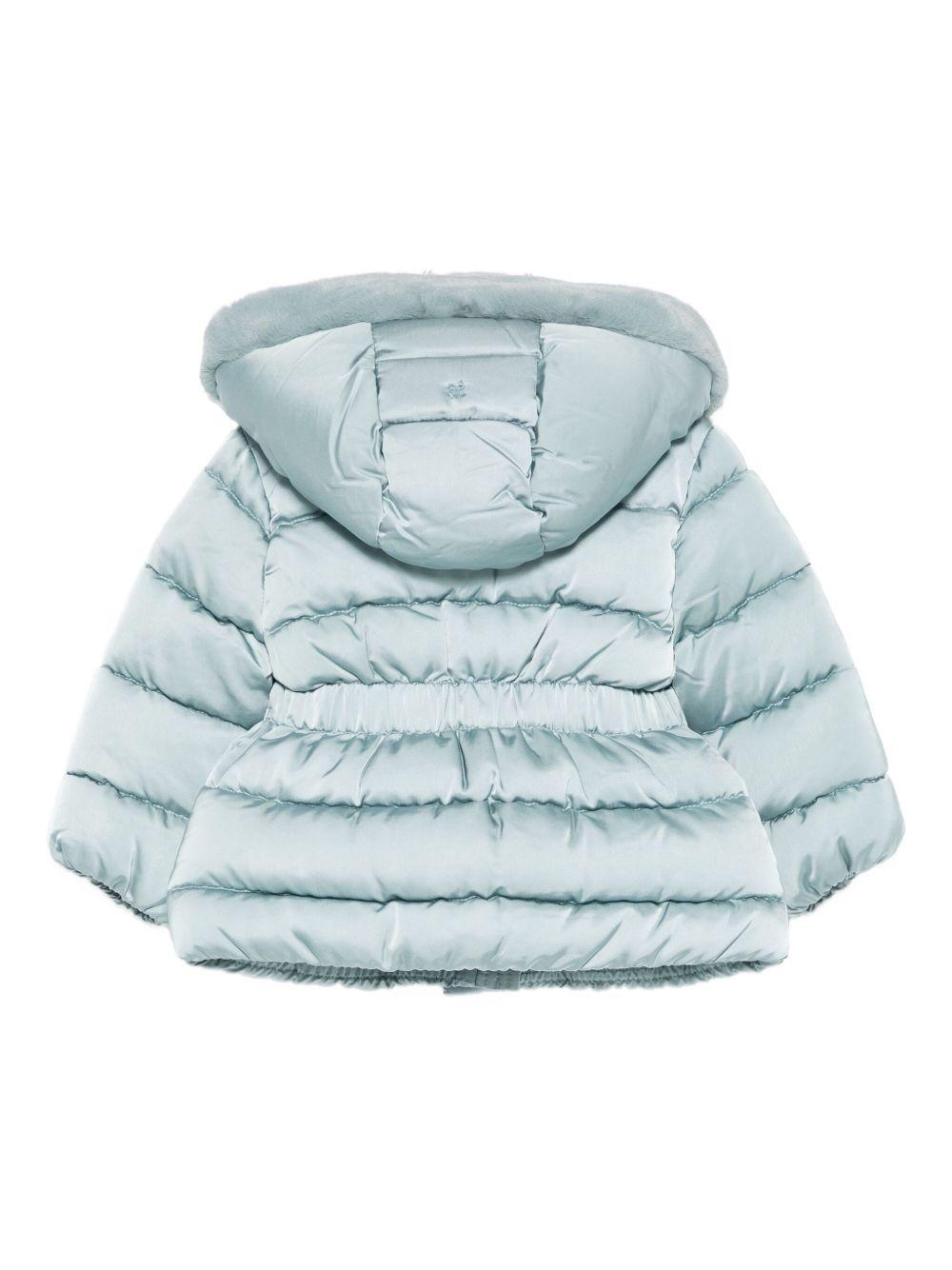 Giubbotto azzurro per neonata 5821 021 Abel & Lula 