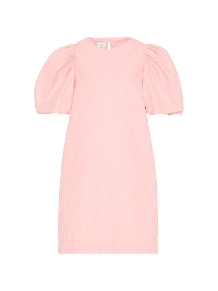 Abito rosa per bambina JFB851AS64 F1UL9 Fendi Kids 