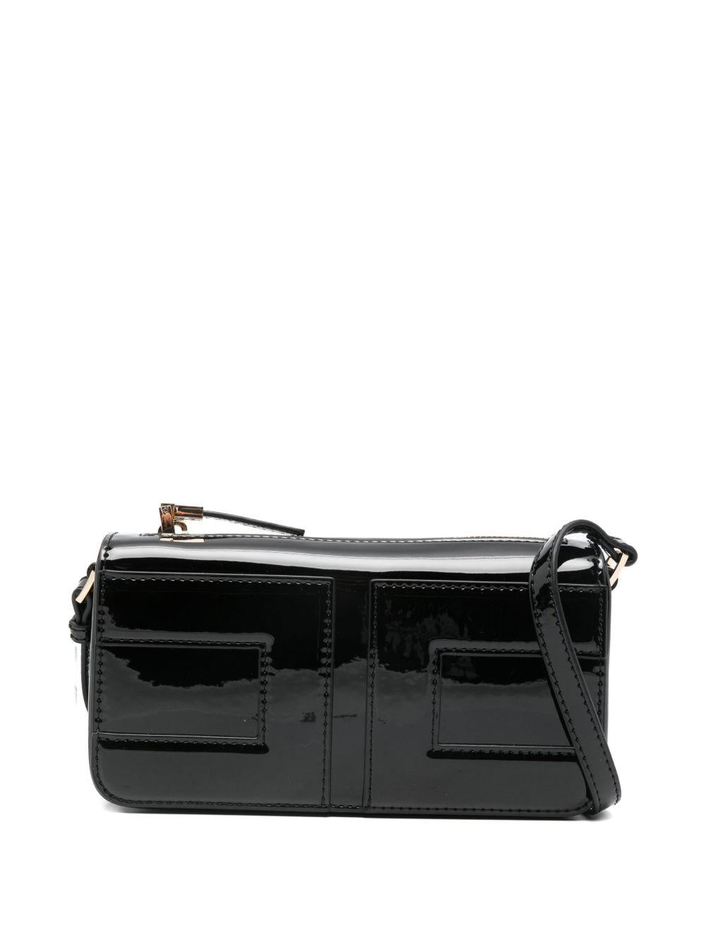 Borsa nera per bambina EFBO109CTV078 N000 Elisabetta Franchi Kids 