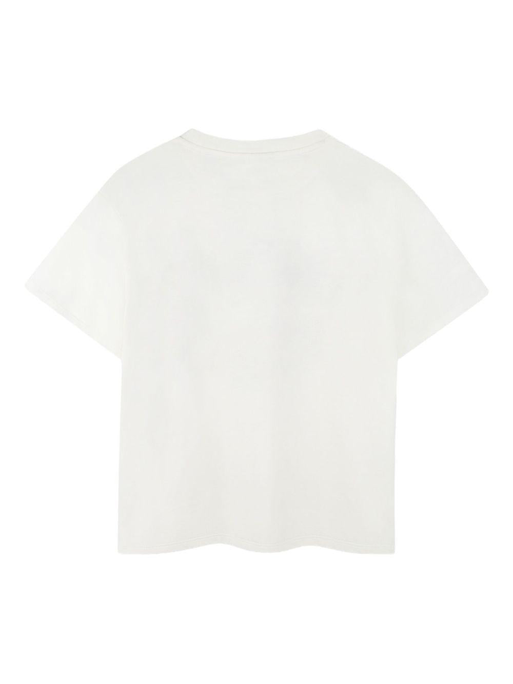 T-shirt bianco per bambino K61508 117 Kenzo Kids 