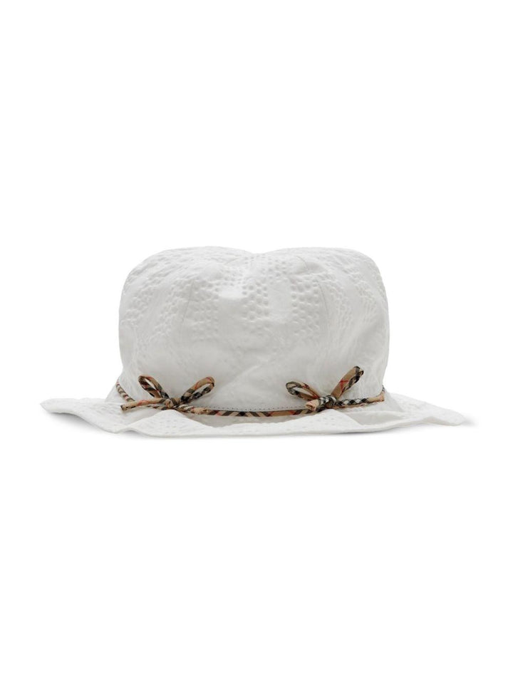 Pagliaccetto bianco per neonata 8078862 A1464 Burberry Kids 