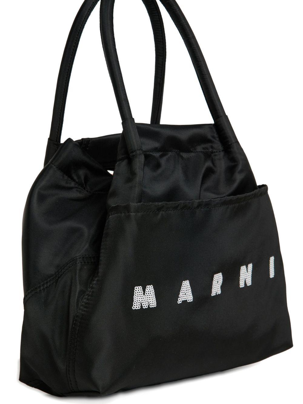 Borsa nera per bambina M01829M00WS 0M900 Marni Kids 