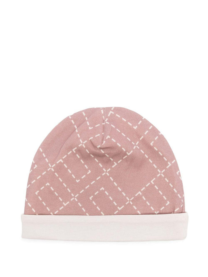 Cappello rosa per neonata ENCP0730JF054 D854 Elisabetta Franchi Kids 