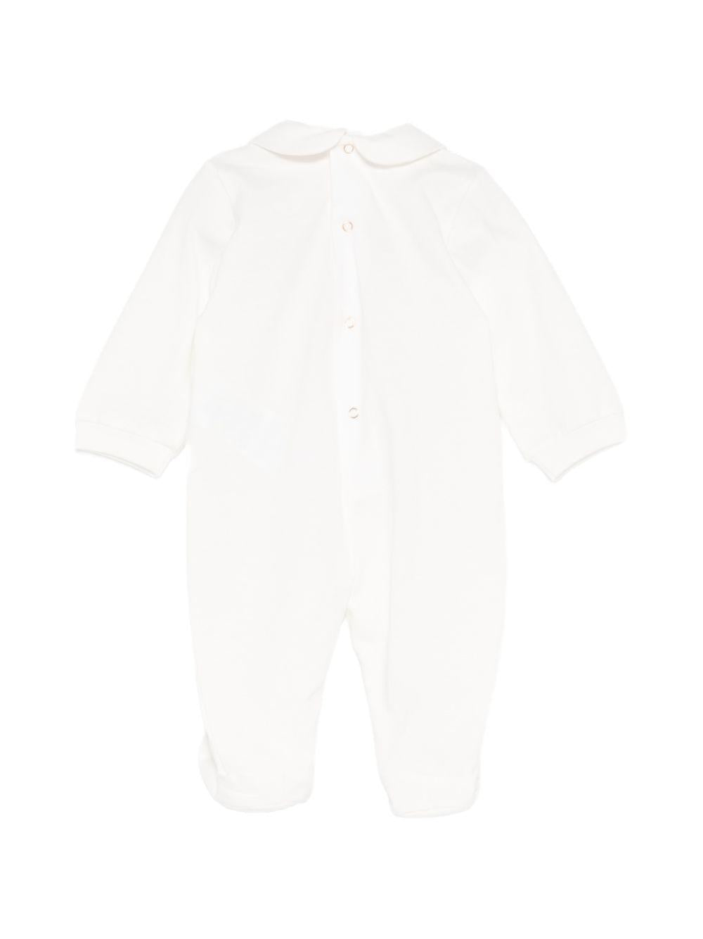 Tutina bianca per neonata ENTU1460JF054 0285 Elisabetta Franchi Kids 
